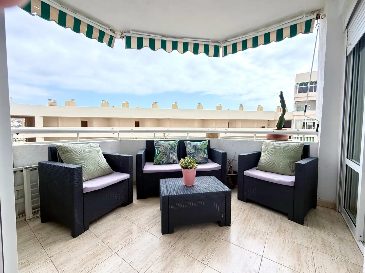 Terrace of Flat for sale in Adeje  with Terrace, Furnished and Oven