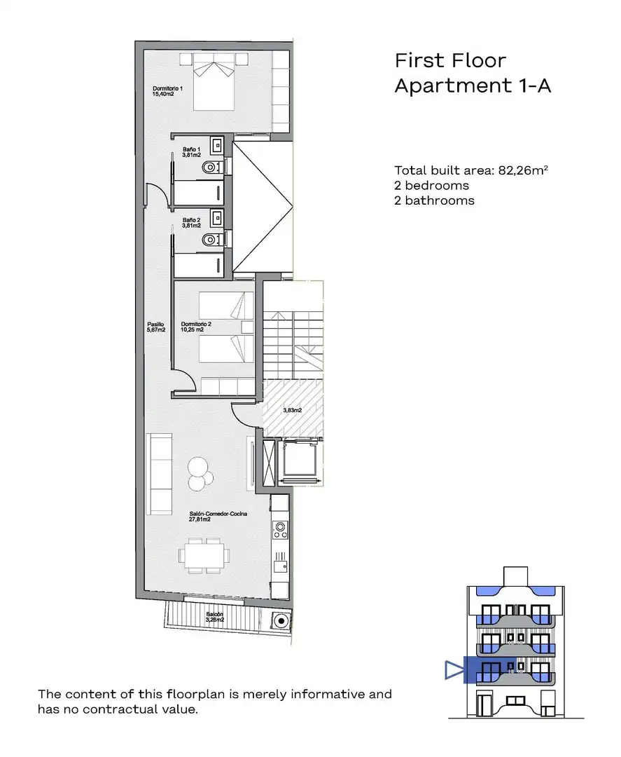 Wohnung mit Pool zum Verkauf in Centro, imagen 7