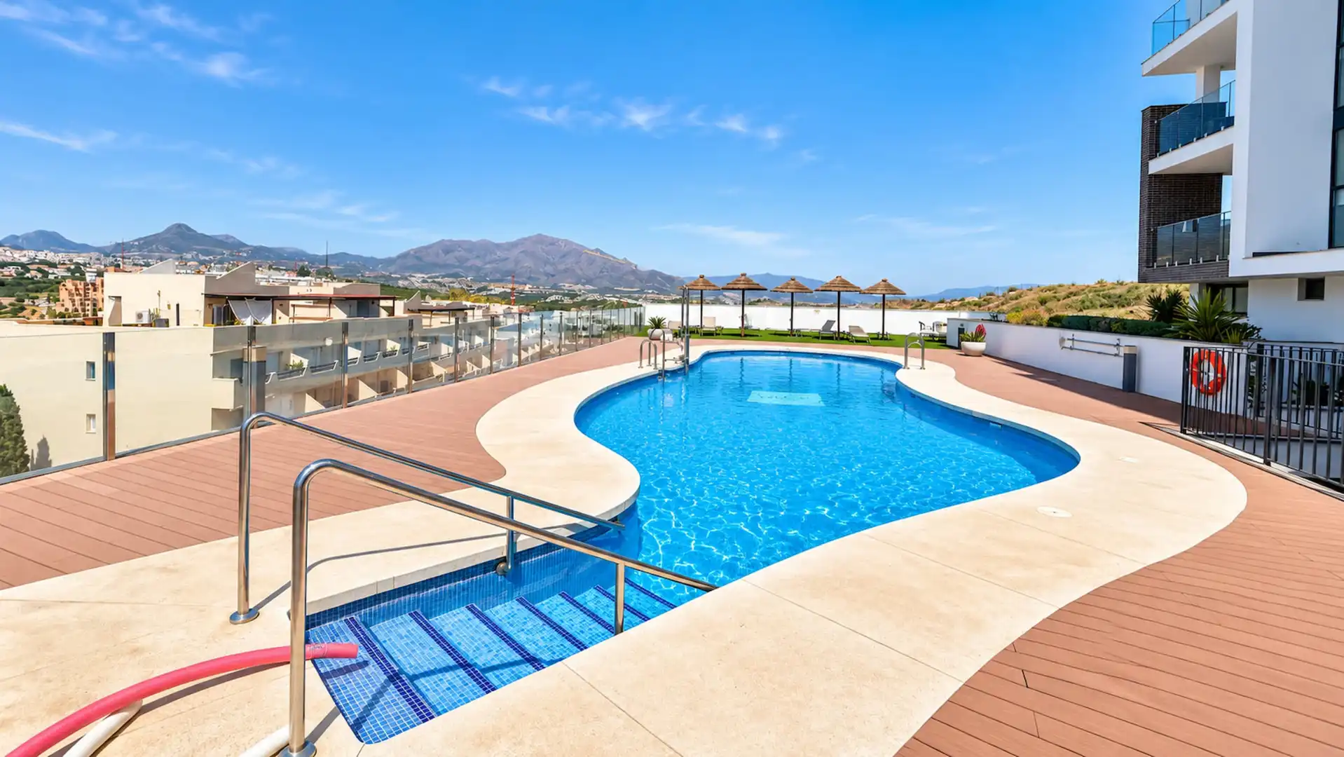 Mini appartamento con terrazza in vendita a La Duquesa, imagen 24