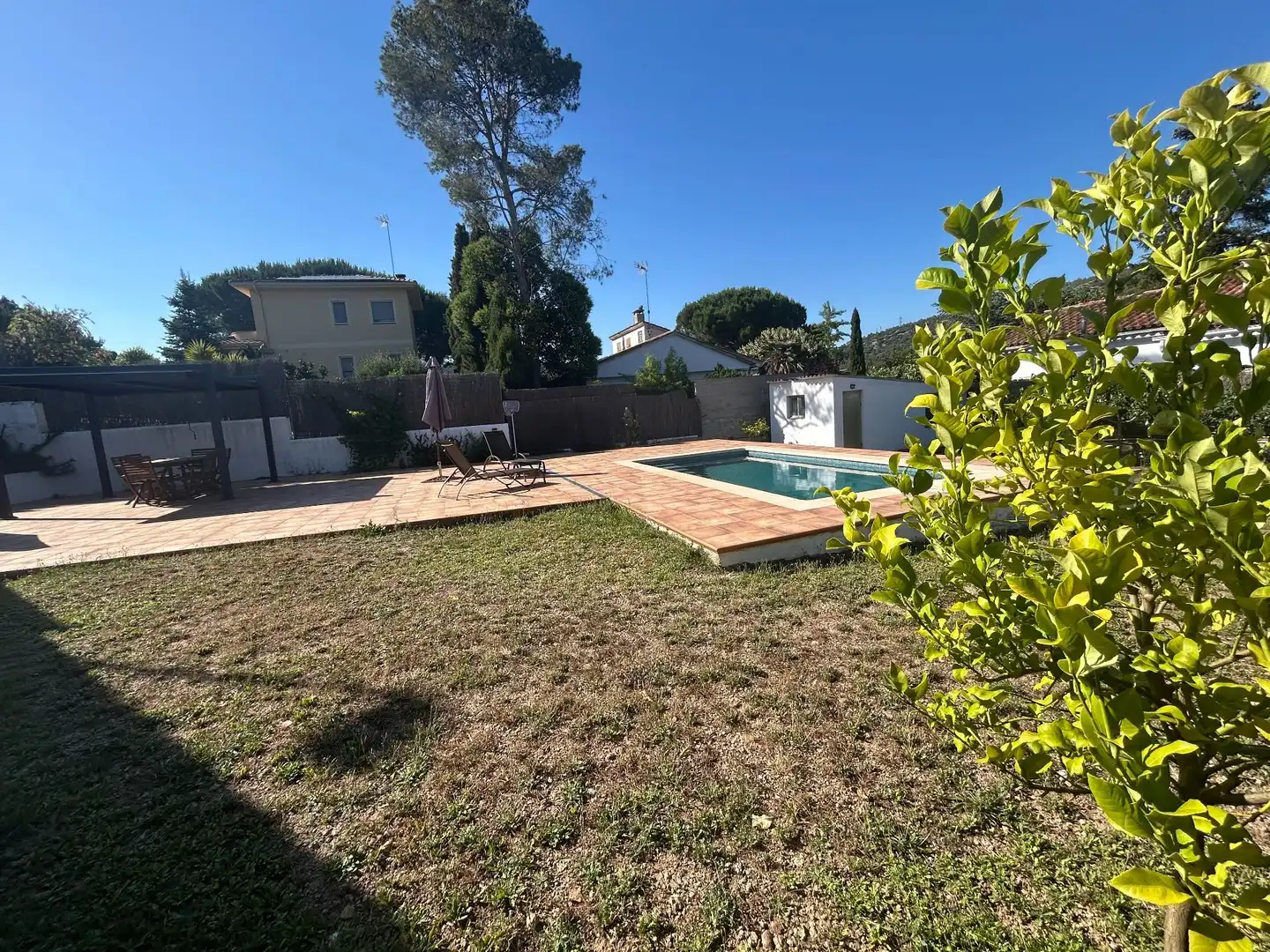 Piscina de Casa o xalet en venda en Begues amb Aire condicionat, Calefacció i Jardí privat
