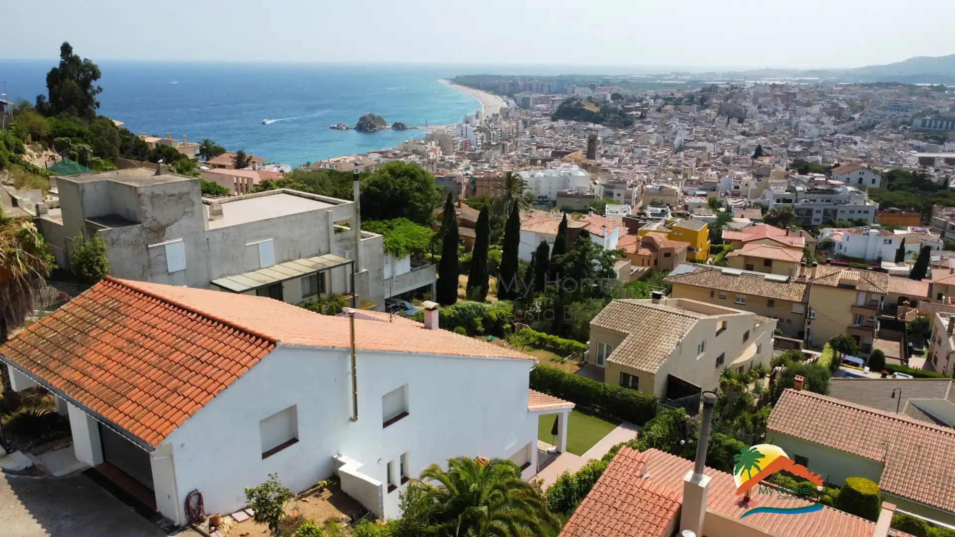 Exterior view of Houses for sale in Blanes  with Heating, Private garden and Terrace