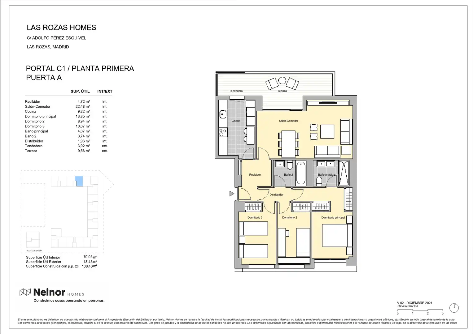 Piso en venta en Calle Adolfo Pérez Esquivel, Parque Empresarial