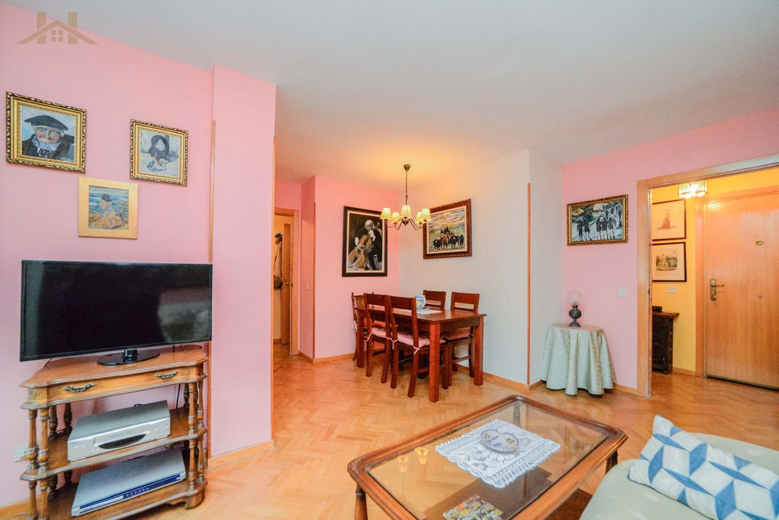 Bedroom of Flat for sale in Móstoles  with Heating, Terrace and Furnished