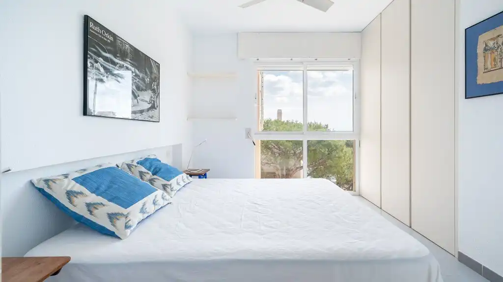 Schlafzimmer von Dachboden zum Verkauf in Andratx mit Terrasse und Abstellraum