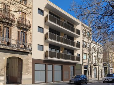 Pis d'obra nova amb balcó en venda a Avinguda de Barcelona 71
