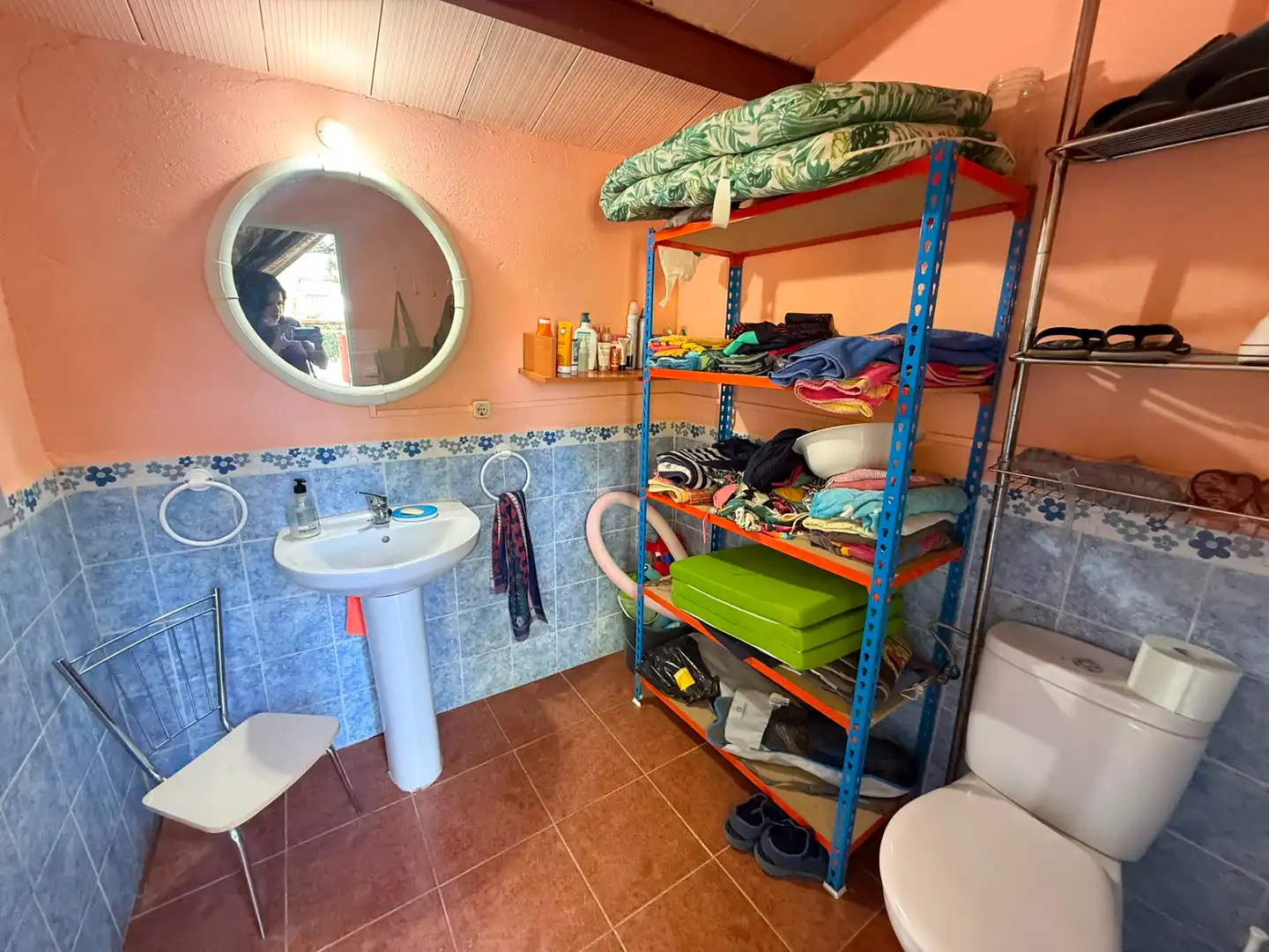 Baño de Casa o chalet en venta en Argamasilla de Alba con Jardín privado, Terraza y Piscina