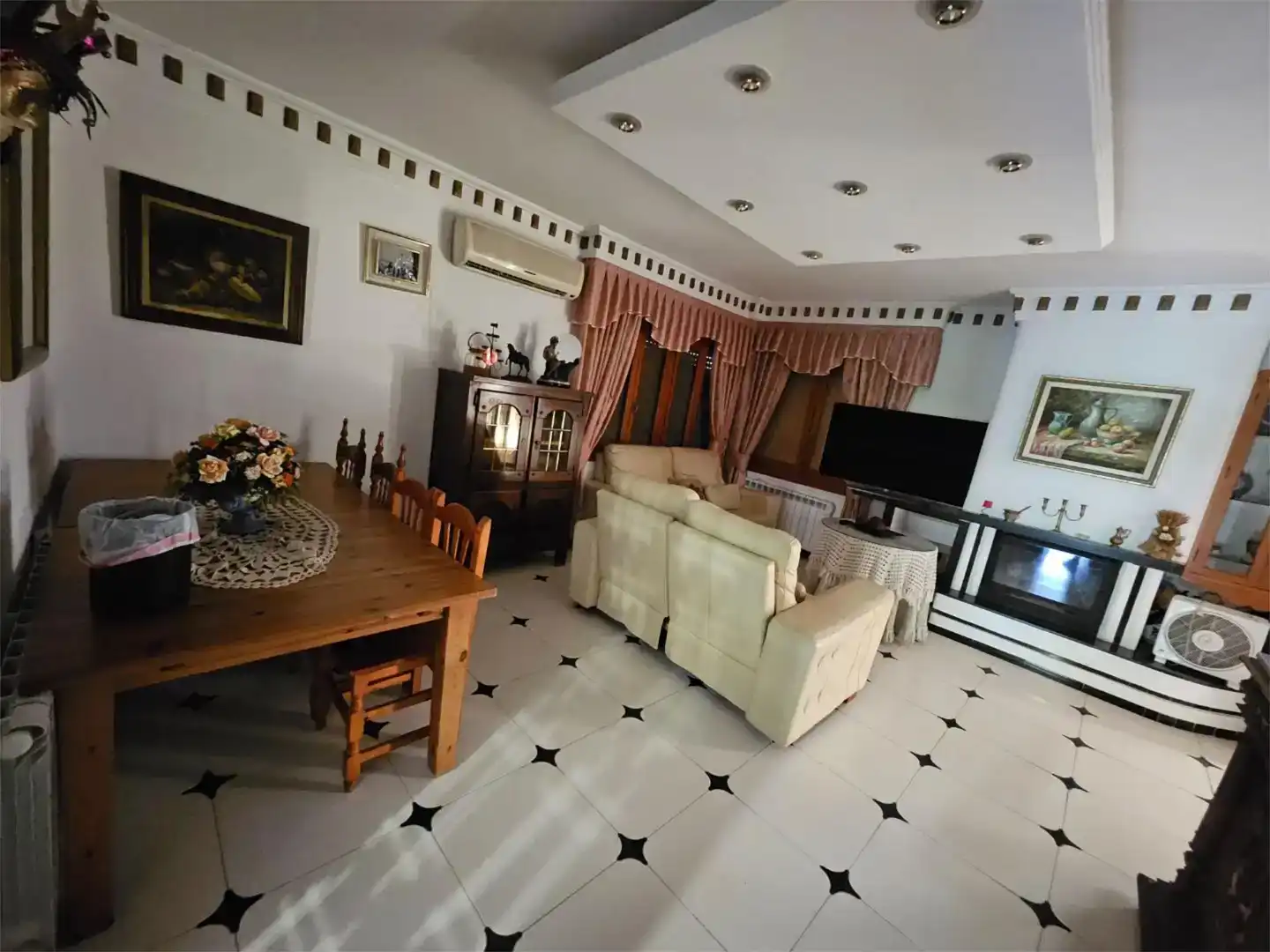 Living room of Houses for sale in Lorca  with Air Conditioner, Swimming Pool and Balcony