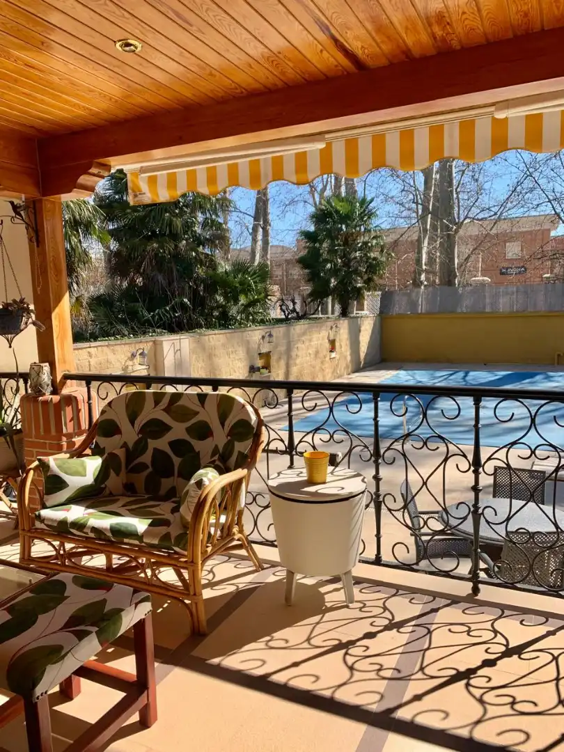 Jardín de Casa o chalet en venta en Aranjuez con Aire acondicionado, Calefacción y Jardín privado