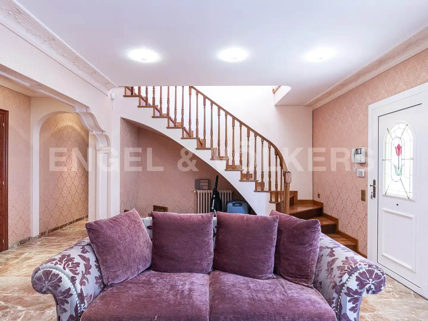 Sala de estar de Casa o chalet en venta en Sant Just Desvern con Aire acondicionado, Calefacción y Parquet