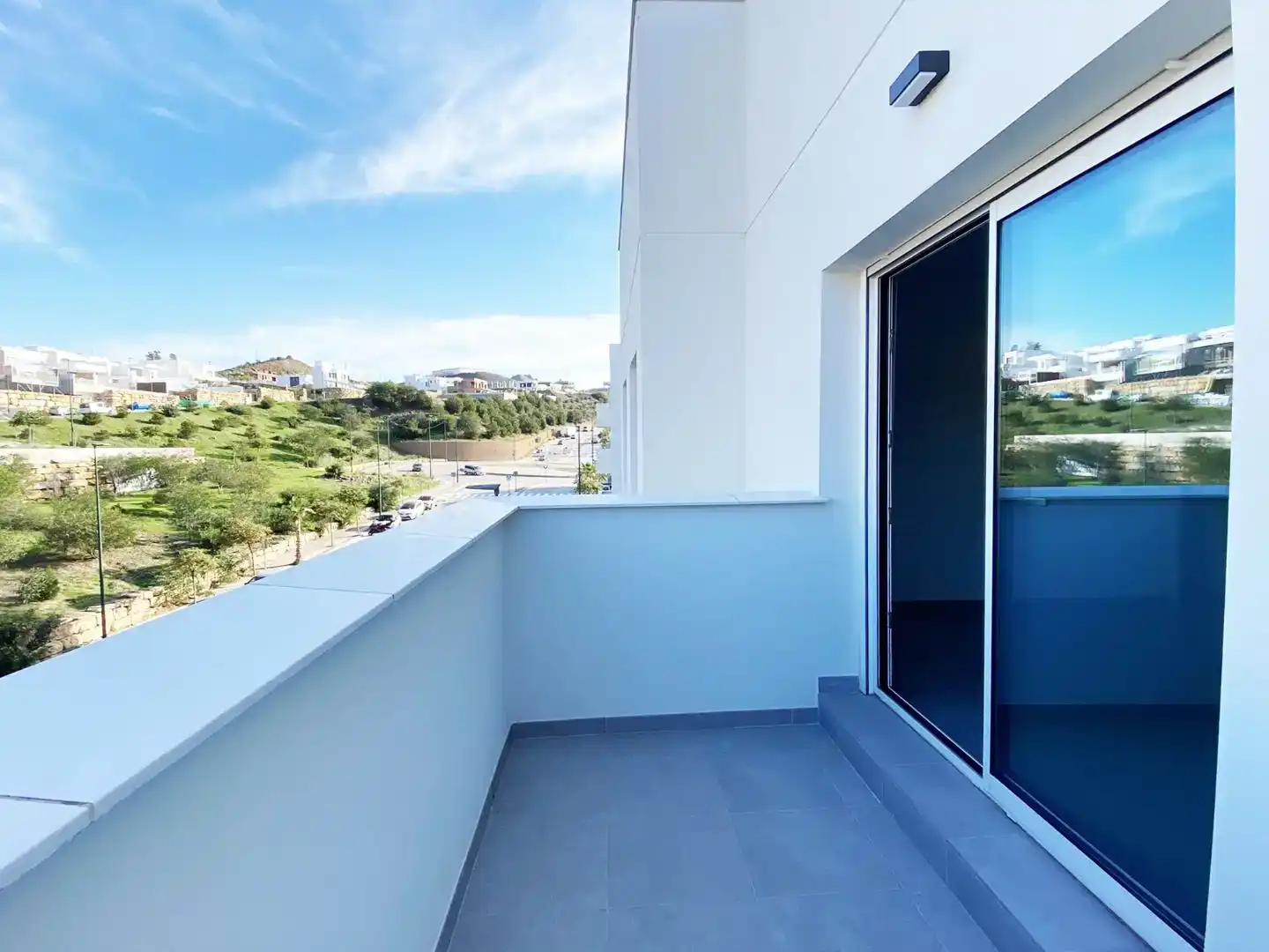 Terrasse von Wohnung zur Miete in Málaga Capital mit Klimaanlage und Schwimmbad