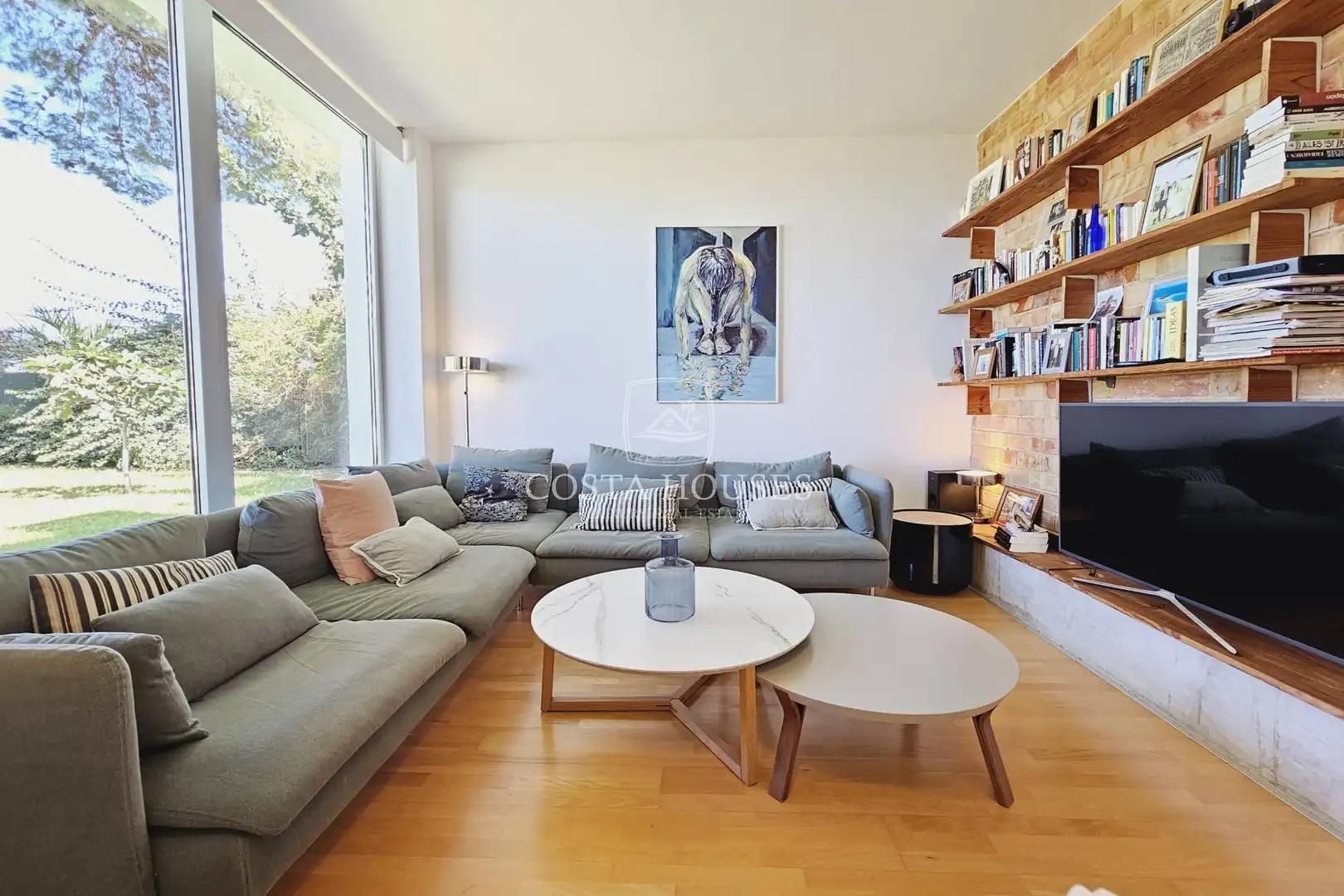 Living room of Houses for sale in Dénia  with Air Conditioner, Private garden and Terrace