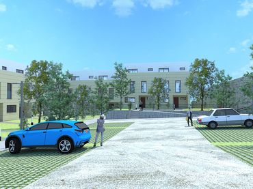 Adossat d'obra nova amb jardí en venda a Rúa do Churruchao