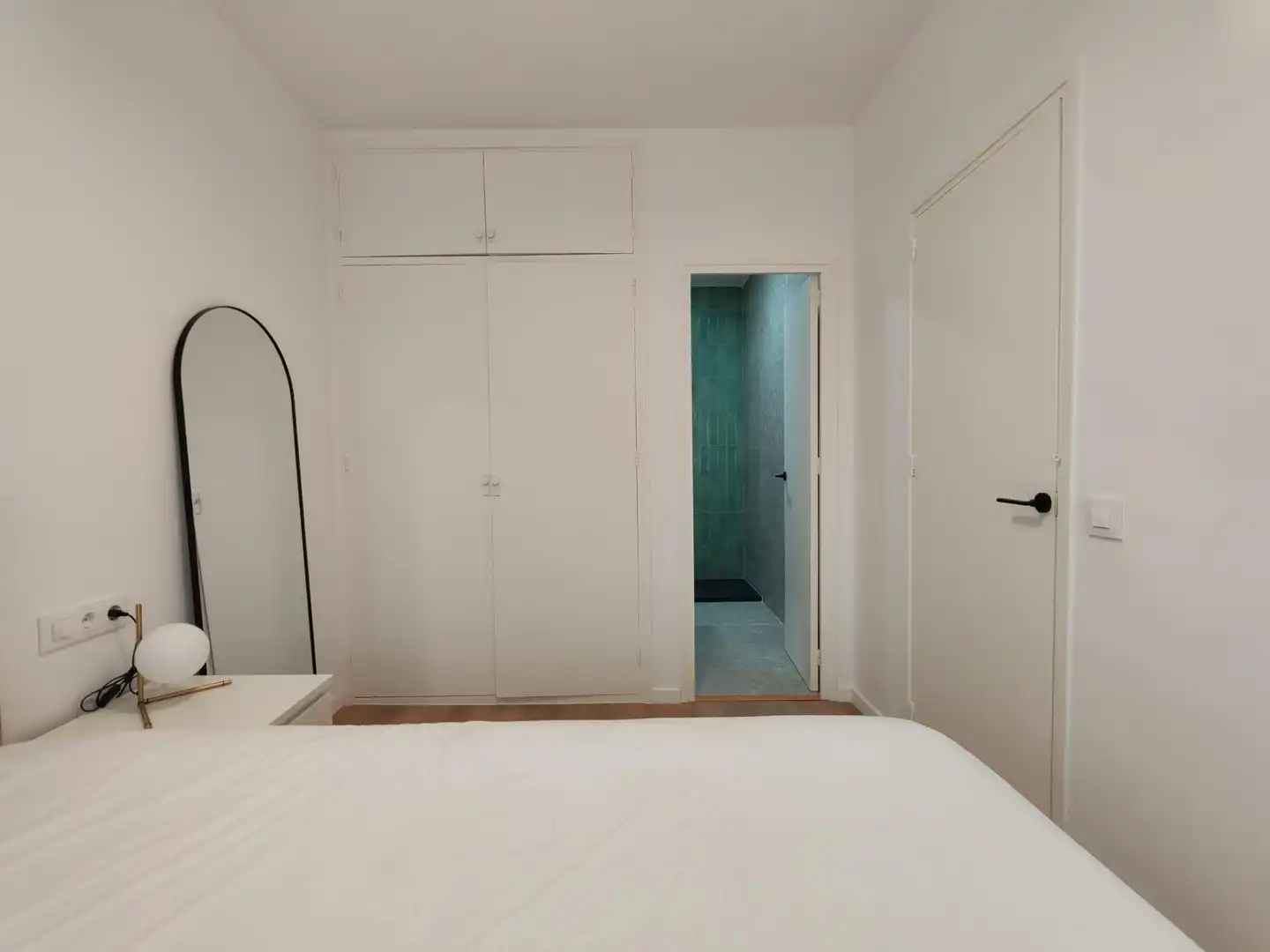Schlafzimmer von Wohnungen zum Verkauf in L'Hospitalet de Llobregat mit Klimaanlage und Möbliert