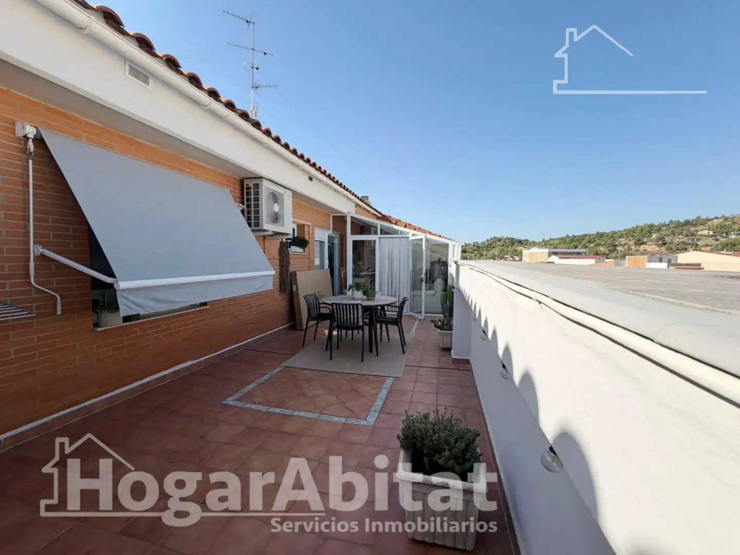 Terrace of Attic for sale in Chiva  with Air Conditioner and Terrace