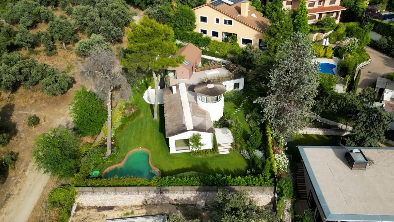Jardín de Casa o chalet de alquiler en Madrid con Aire acondicionado, Calefacción y Terraza