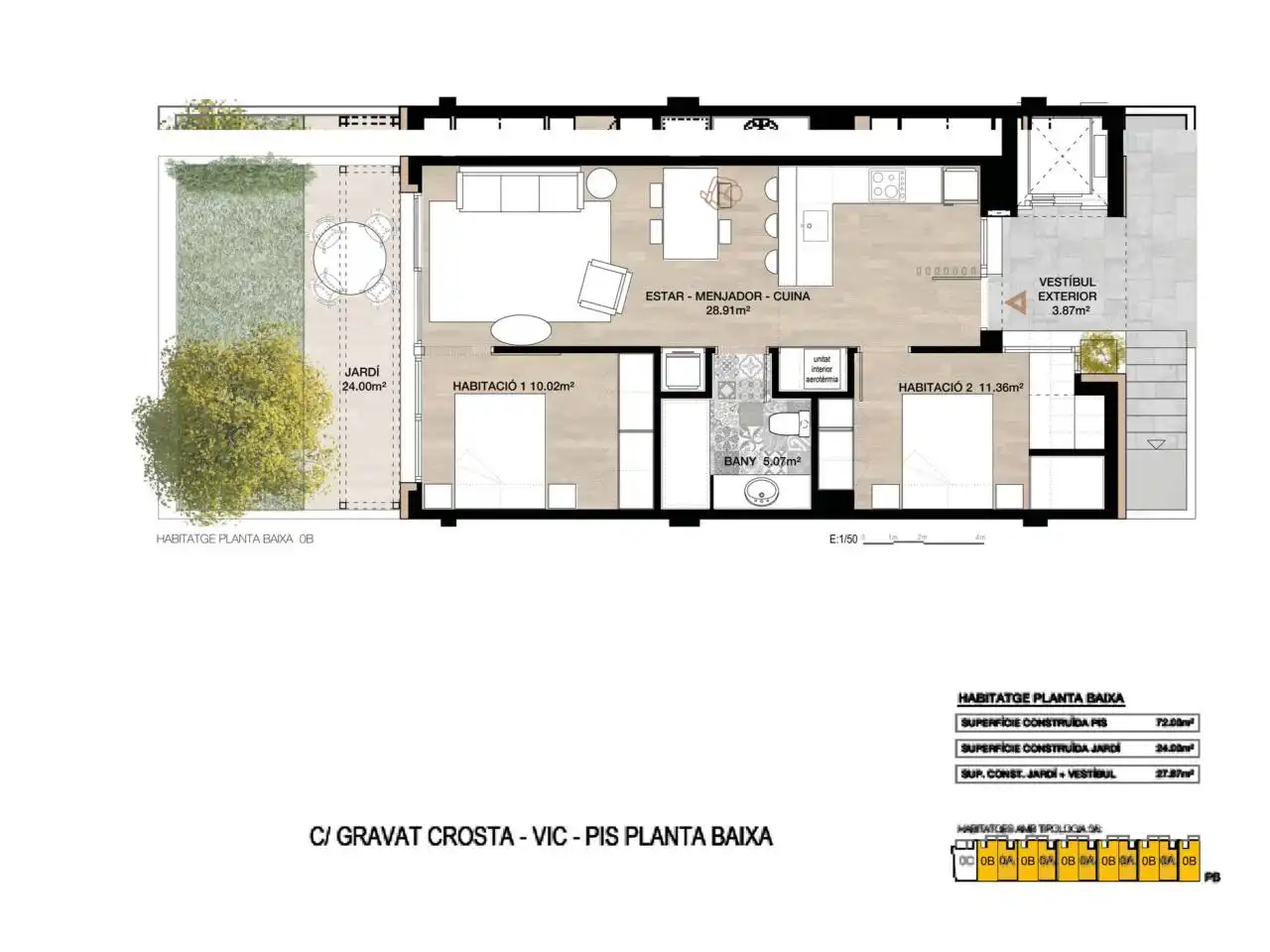 Appartement avec jardin à vendre à Calle Gravat Crosta, imagen 20