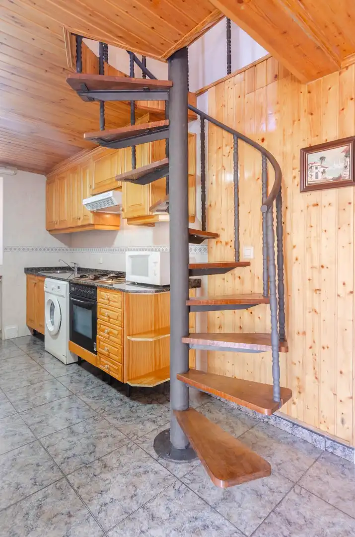 Cuina de Casa o xalet en venda en Ribera de Arriba amb Calefacció, Jardí privat i Terrassa
