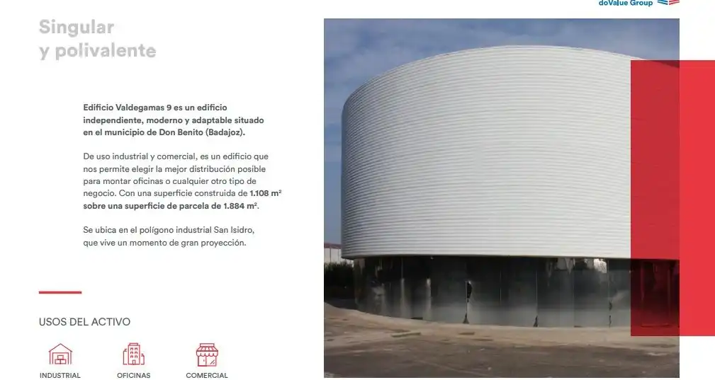Außenansicht von Gebäude zum Verkauf in Don Benito