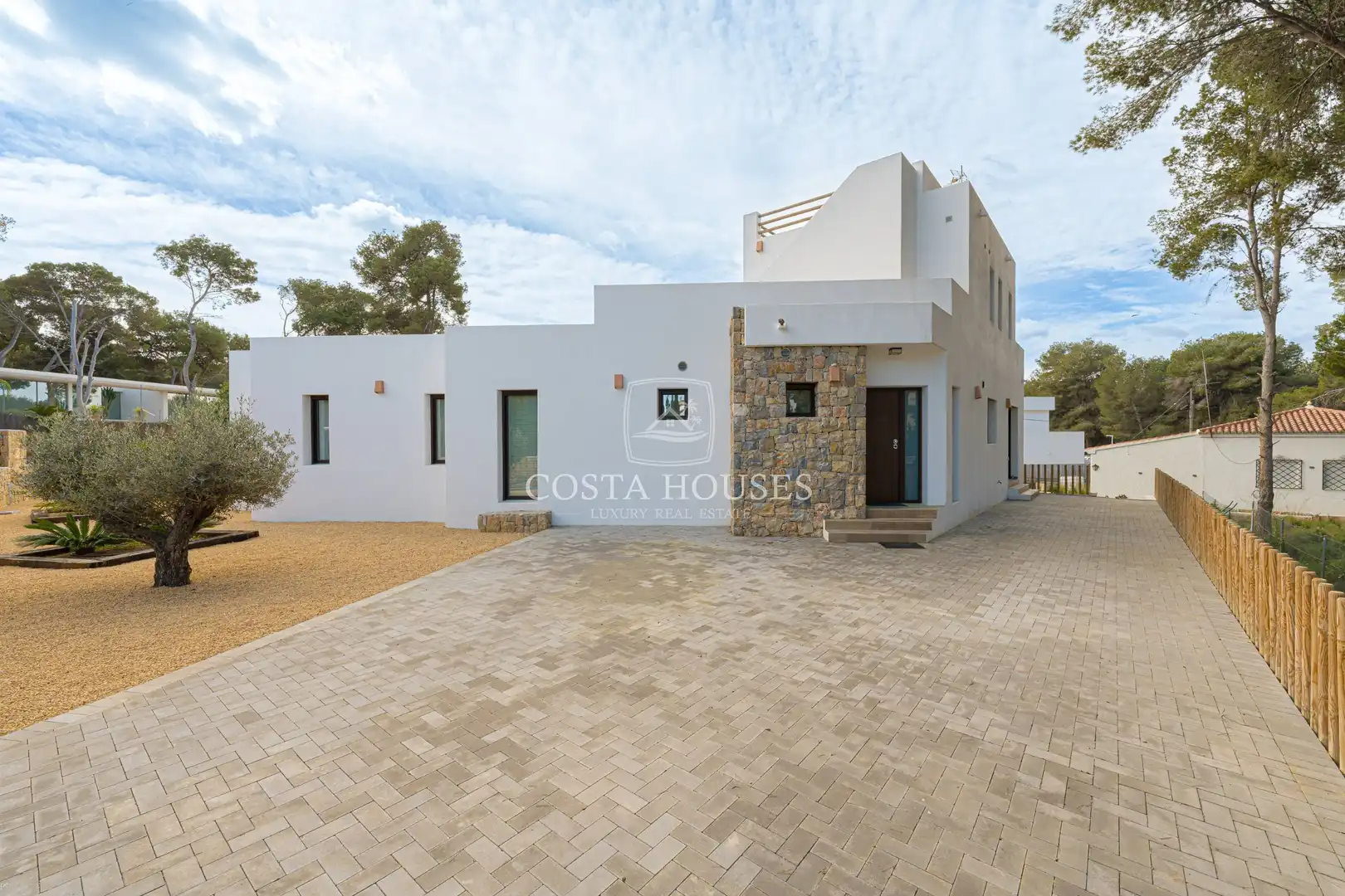 Exterior view of Houses for sale in Jávea / Xàbia  with Air Conditioner, Heating and Private garden