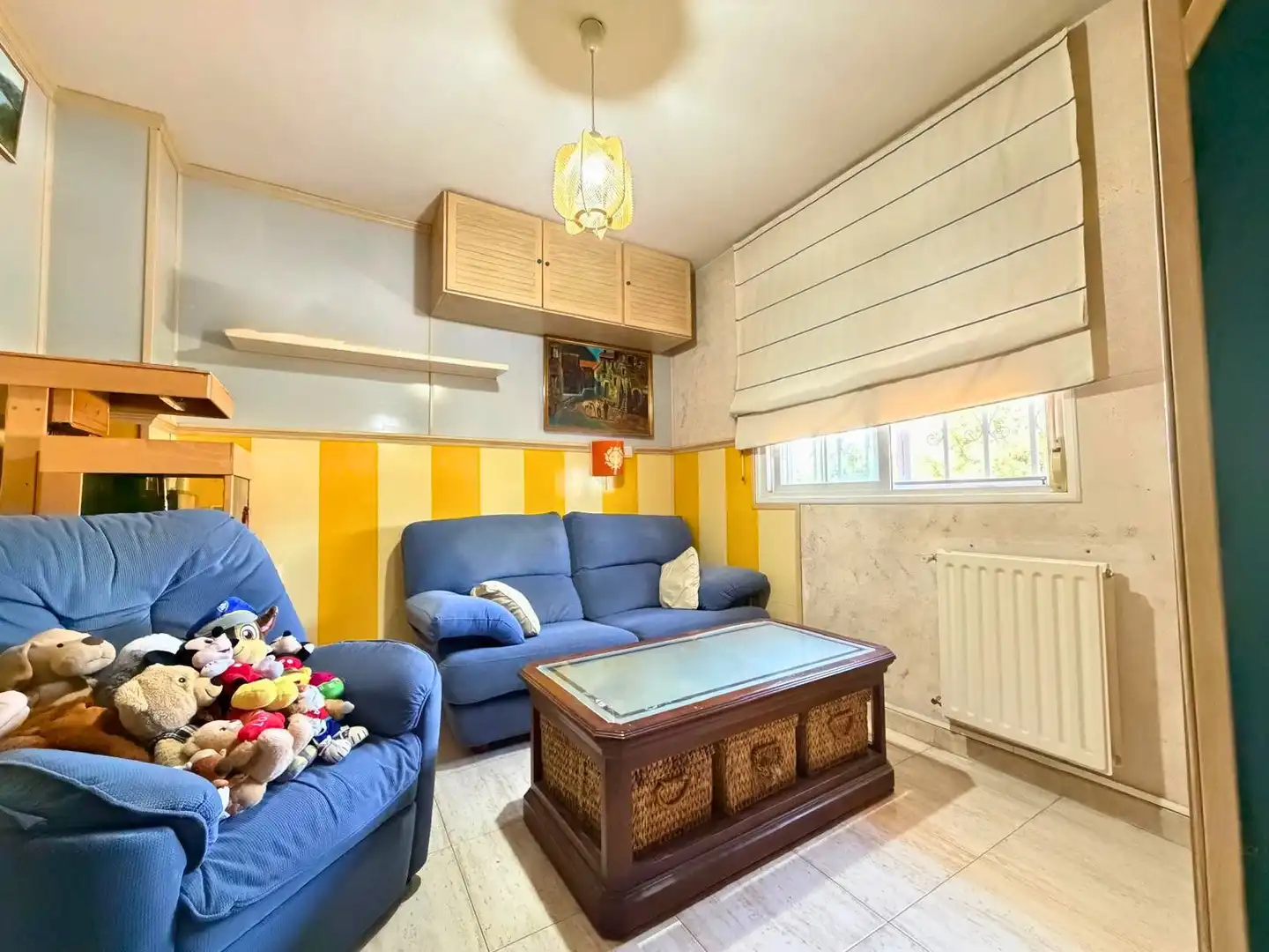 Sala de estar de Casa o chalet en venta en Rivas-Vaciamadrid con Aire acondicionado, Calefacción y Jardín privado