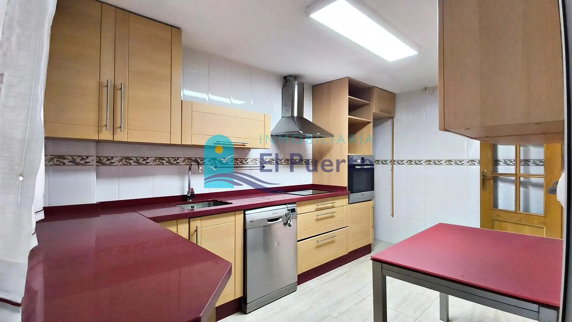 Cocina de Dúplex en venta en Mazarrón con Aire acondicionado, Calefacción y Terraza
