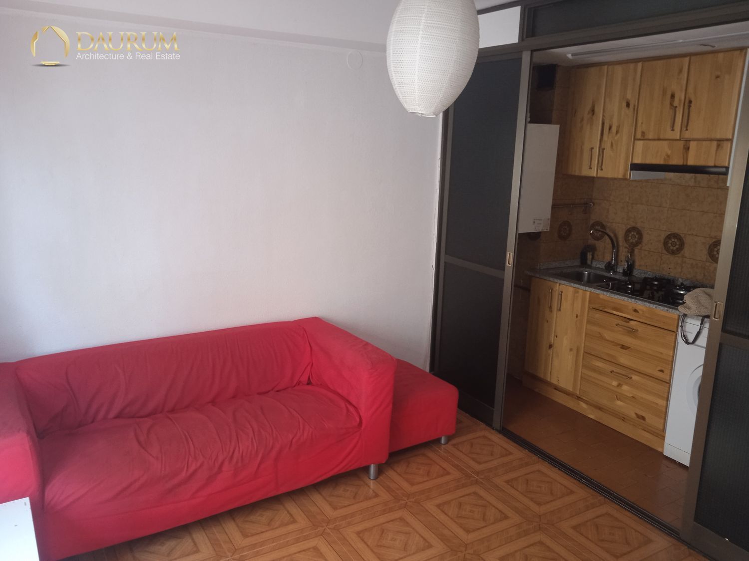 Sala de estar de Piso en venta en  Madrid Capital con Calefacción, Terraza y Amueblado