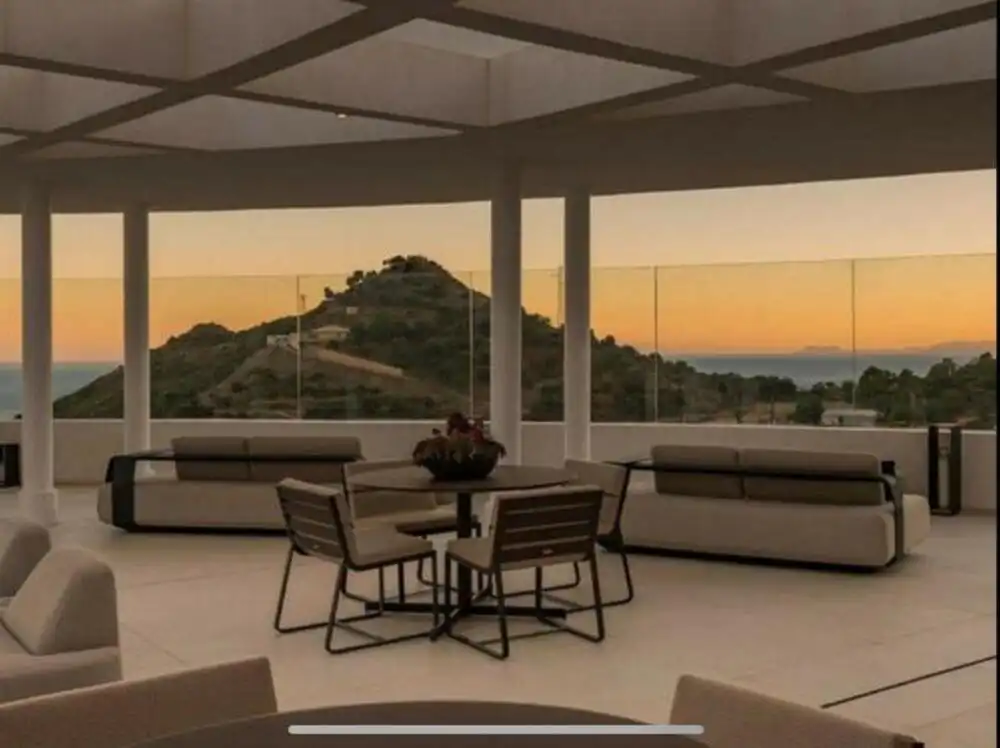 Terraza de Apartamento en venta en Ojén con Aire acondicionado, Terraza y Piscina