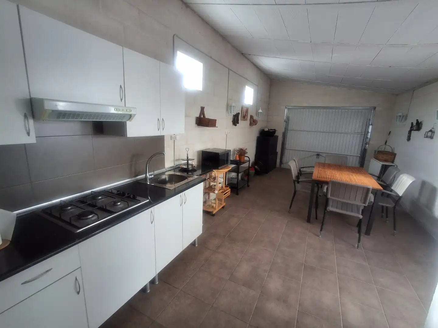 Cuina de Casa o xalet en venda en Viana de Cega amb Calefacció, Jardí privat i Traster