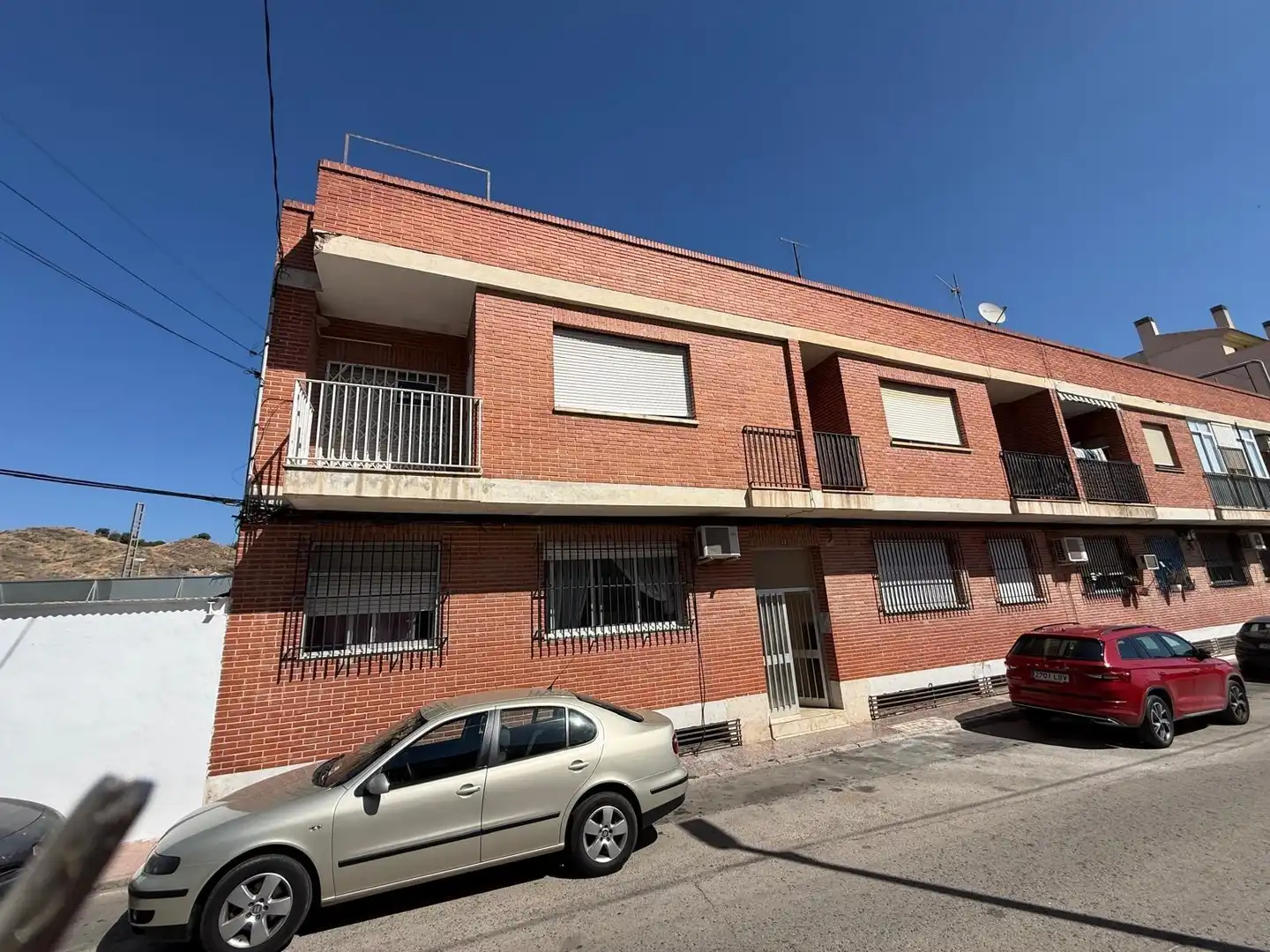 Vista exterior de Piso en venta en Murcia