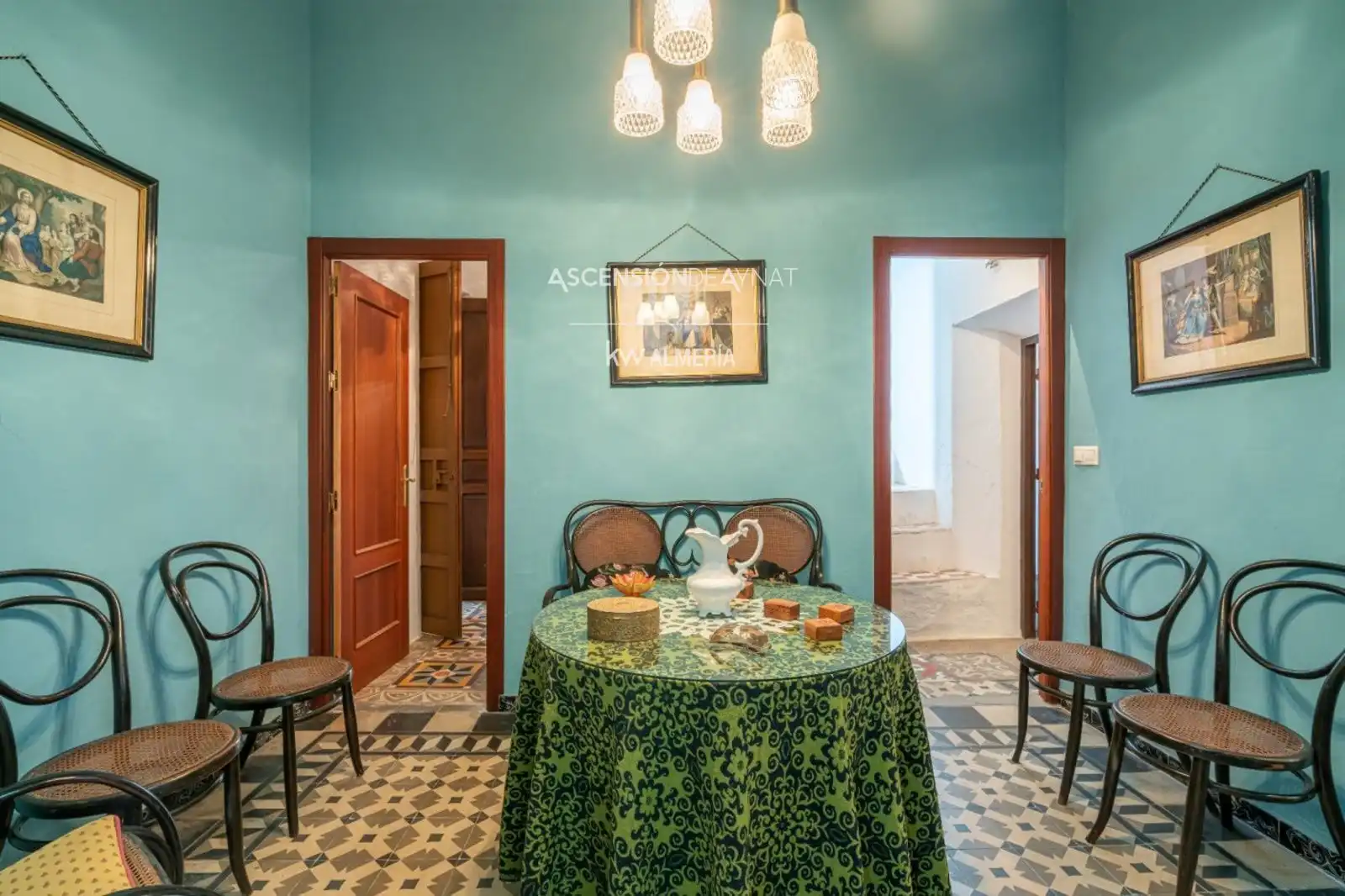 Dining room of Houses for sale in Alhabia  with Furnished