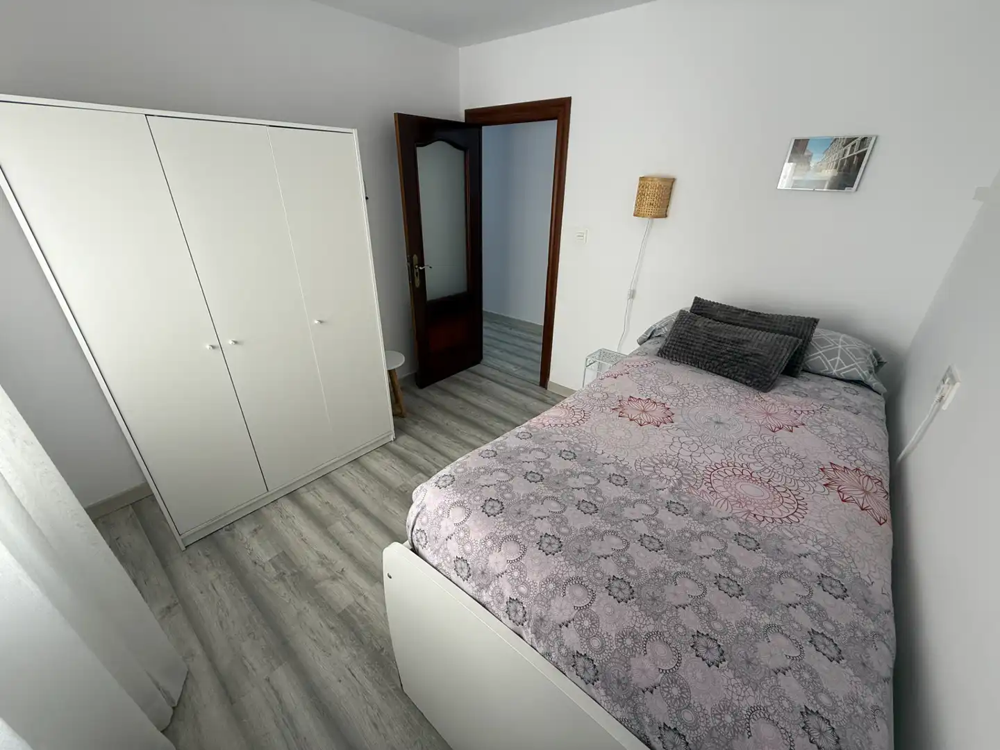 Bedroom of Flat for sale in Gijón   with Heating and Furnished