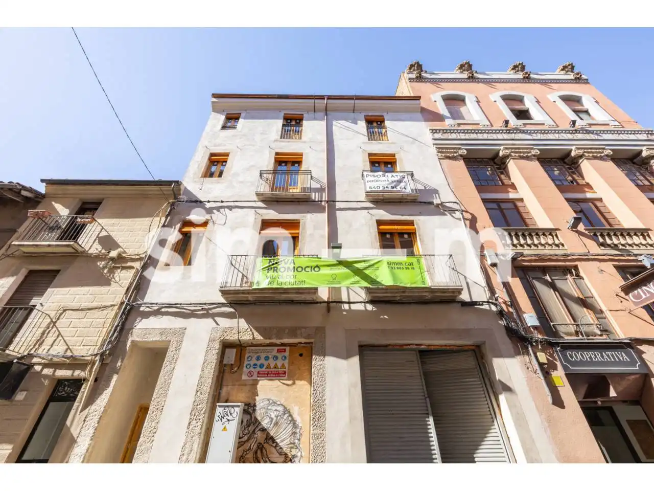 Vista exterior de Piso en venta en Vic con Aire acondicionado, Calefacción y Balcón