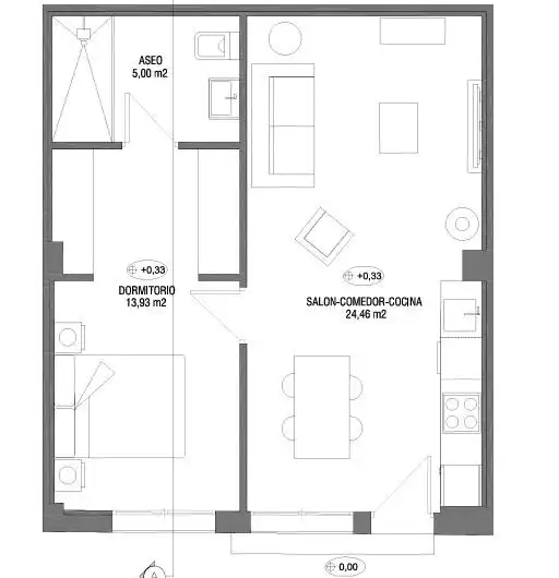 Piso en venta en Granada con Aire acondicionado, Calefacción y Parquet