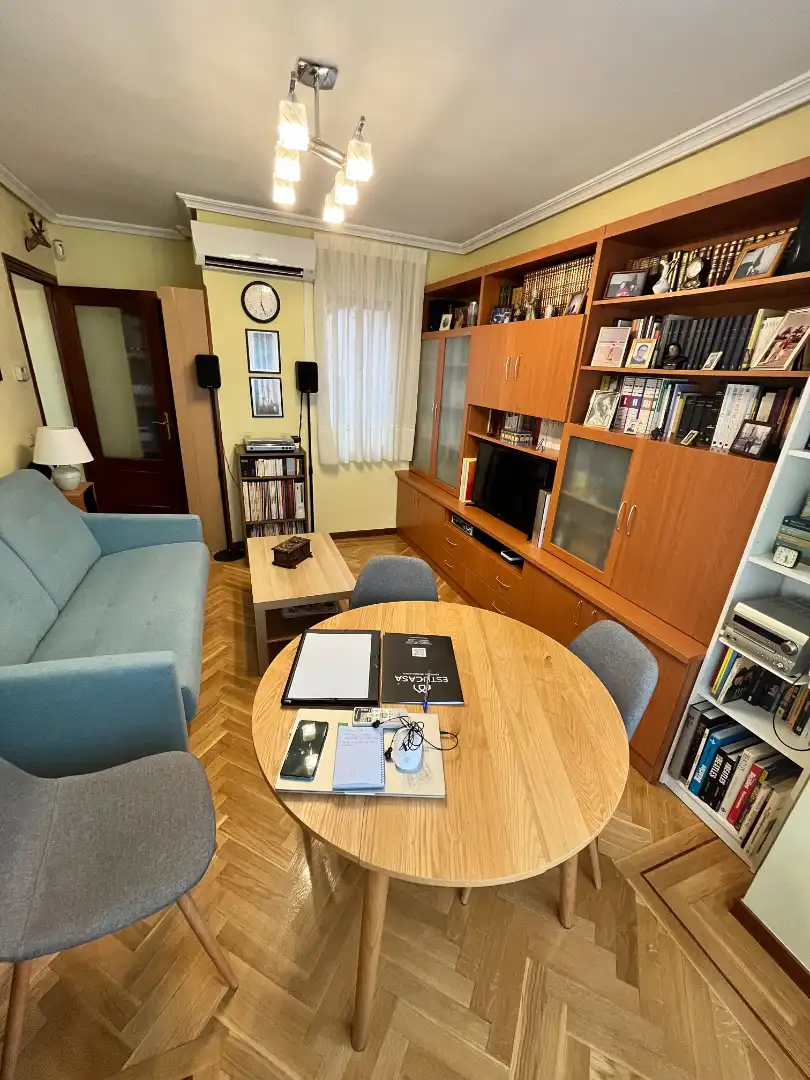 Wohnzimmer von Wohnung zum Verkauf in Madrid mit Klimaanlage, Heizung und Abstellraum