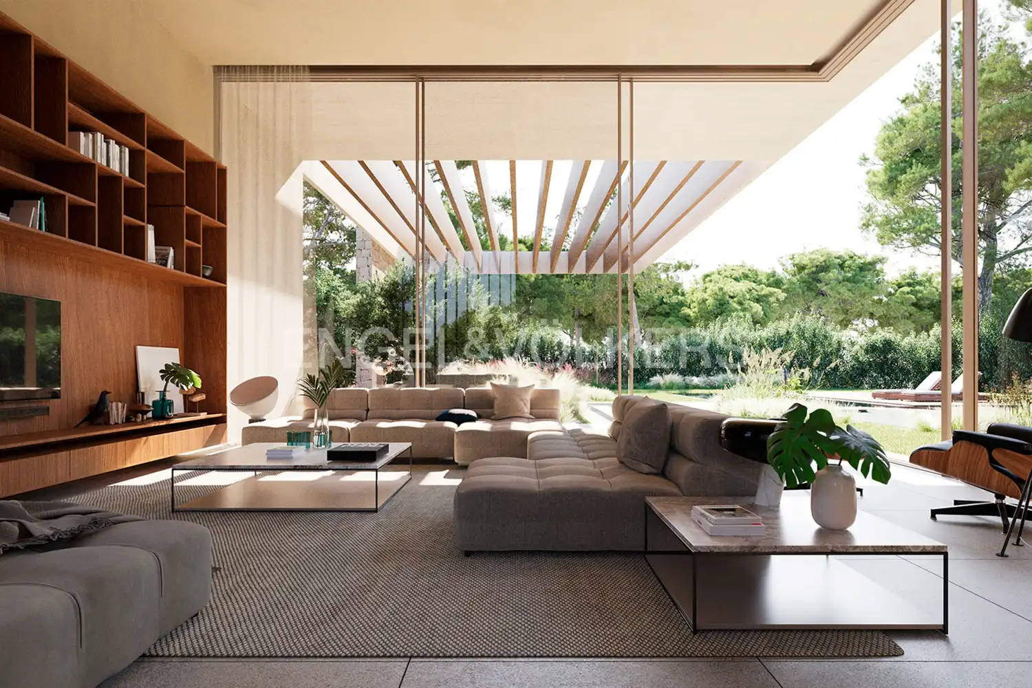 Sala d'estar de Casa o xalet en venda en Bétera amb Aire condicionat, Calefacció i Jardí privat