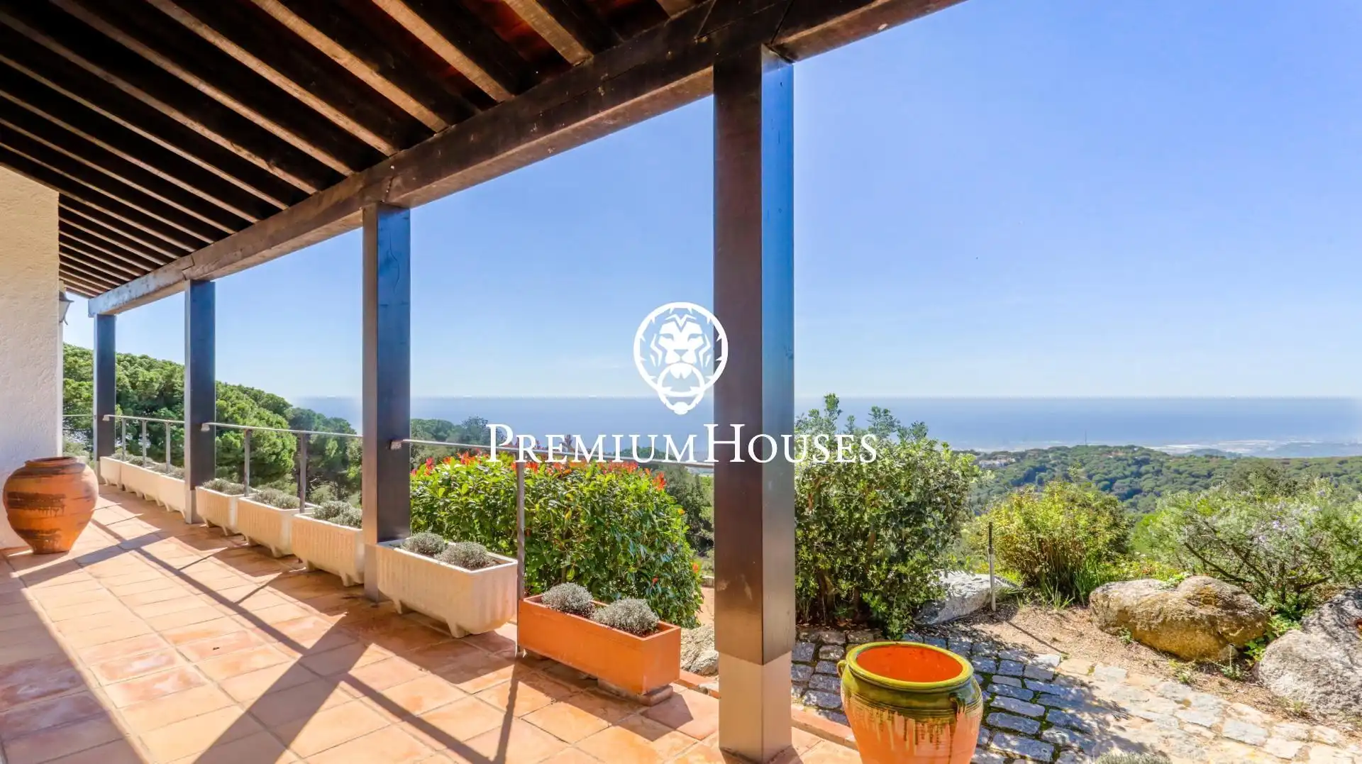 Terraza de Casa o chalet en venta en Mataró con Aire acondicionado, Calefacción y Jardín privado