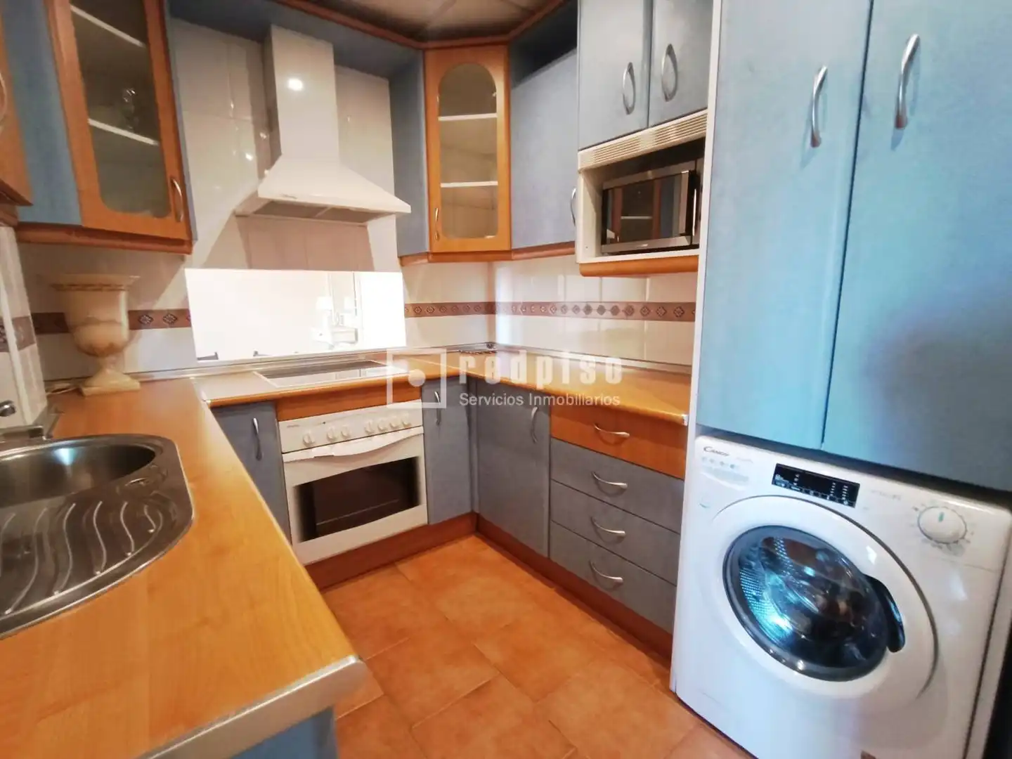 Kitchen of Flat for rent in Benalmádena  with Air Conditioner and Furnished
