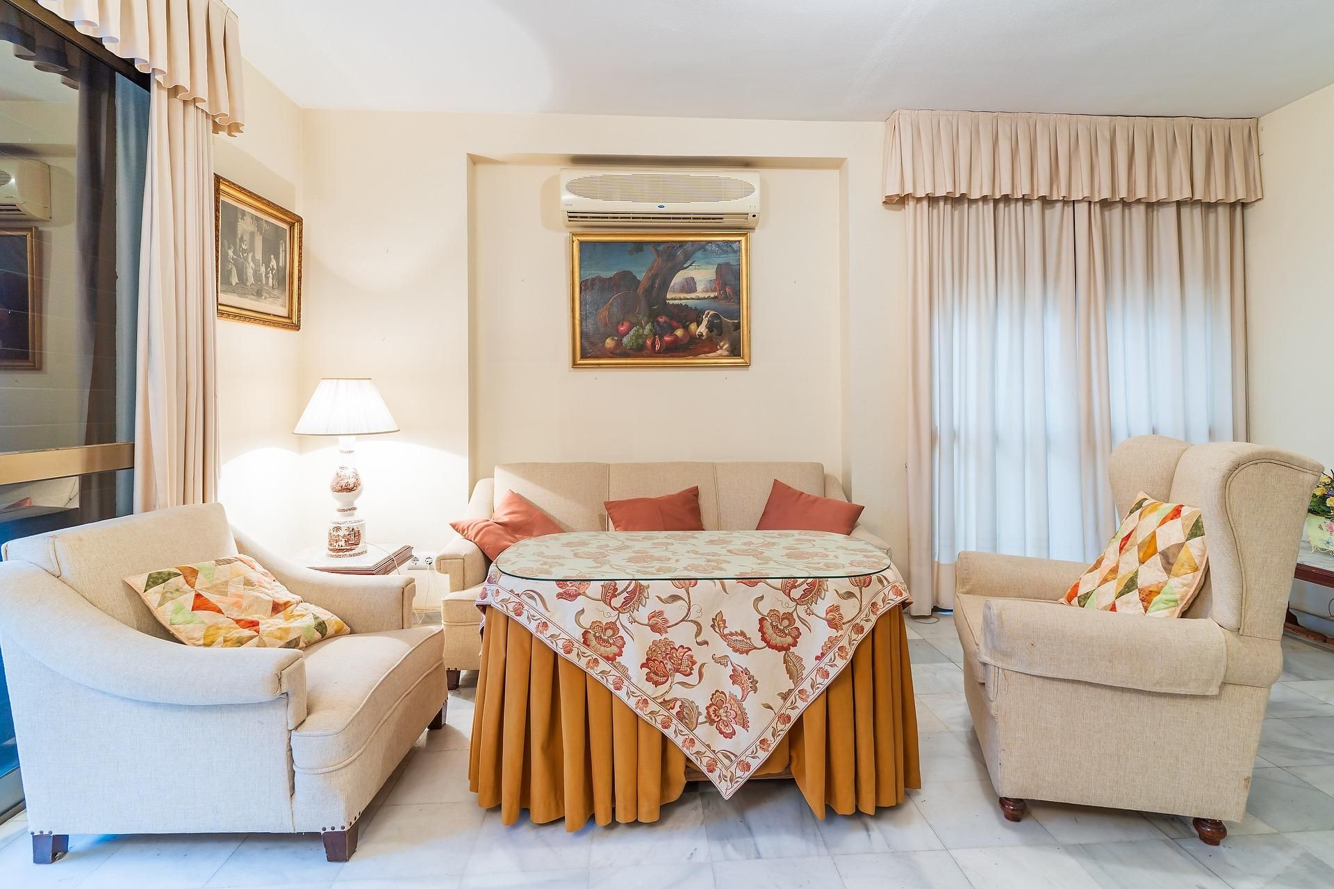Dormitori de Apartament en venda en  Sevilla Capital amb Aire condicionat, Calefacció i Terrassa
