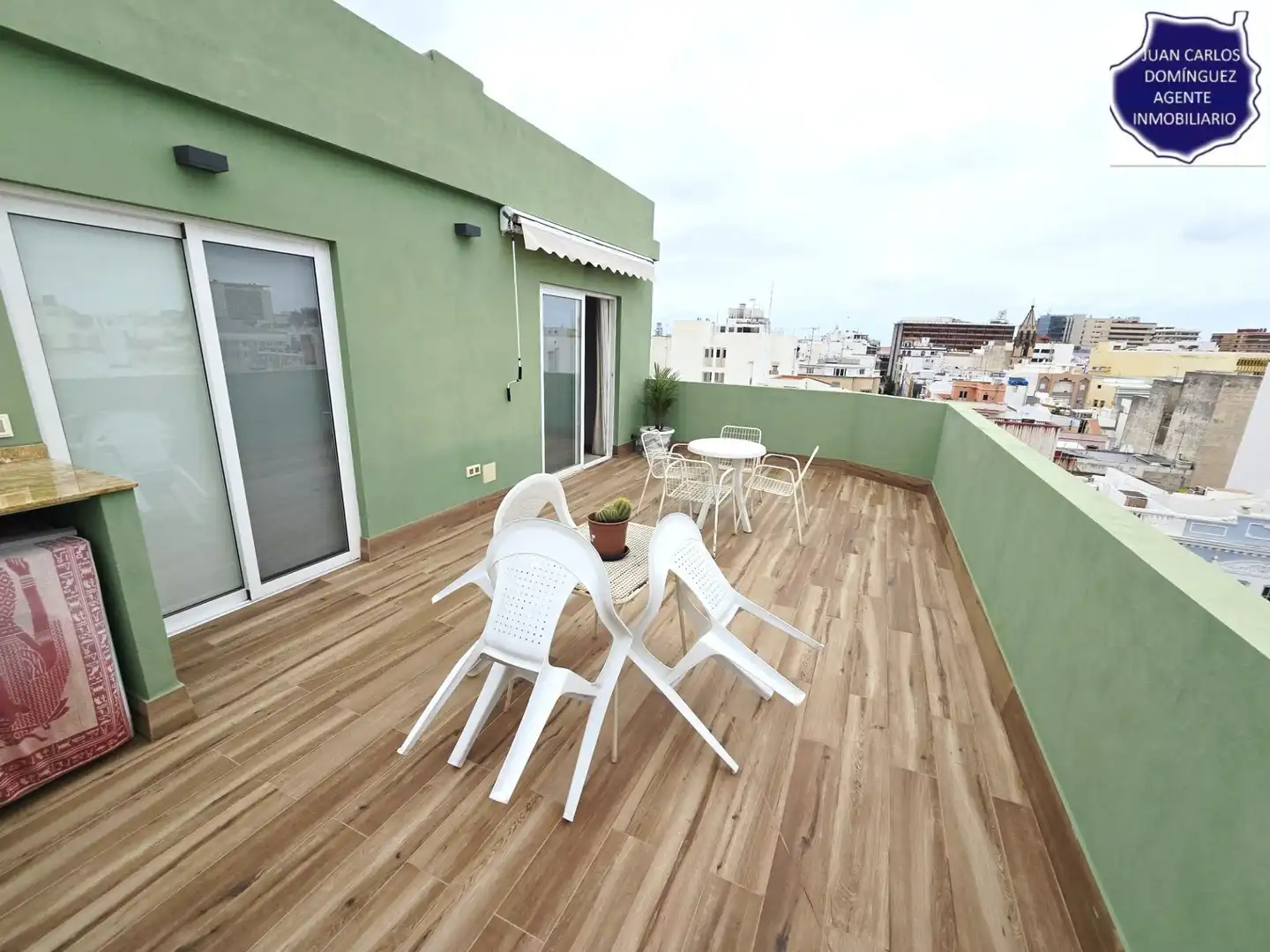 Terraza de Apartamento de alquiler en Las Palmas de Gran Canaria con Terraza y Amueblado