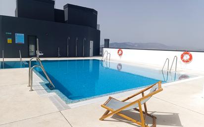 Swimming pool of Apartment for sale in Málaga Capital  with Air Conditioner and Swimming Pool