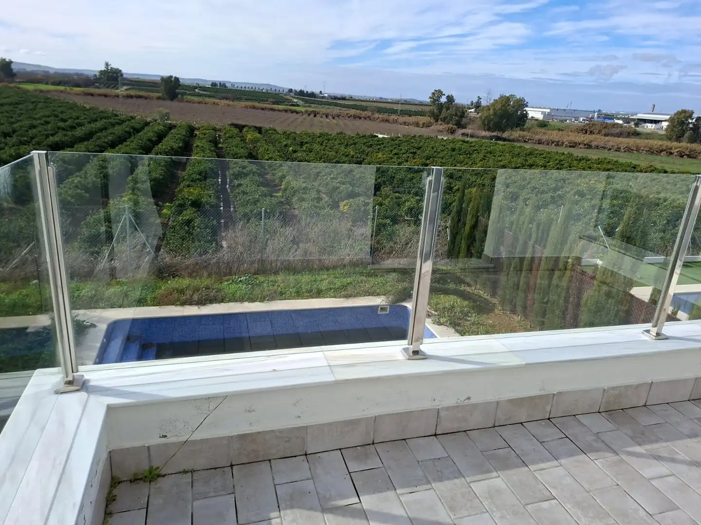 Terrassa de Casa o xalet en venda en Camas amb Jardí privat, Terrassa i Piscina