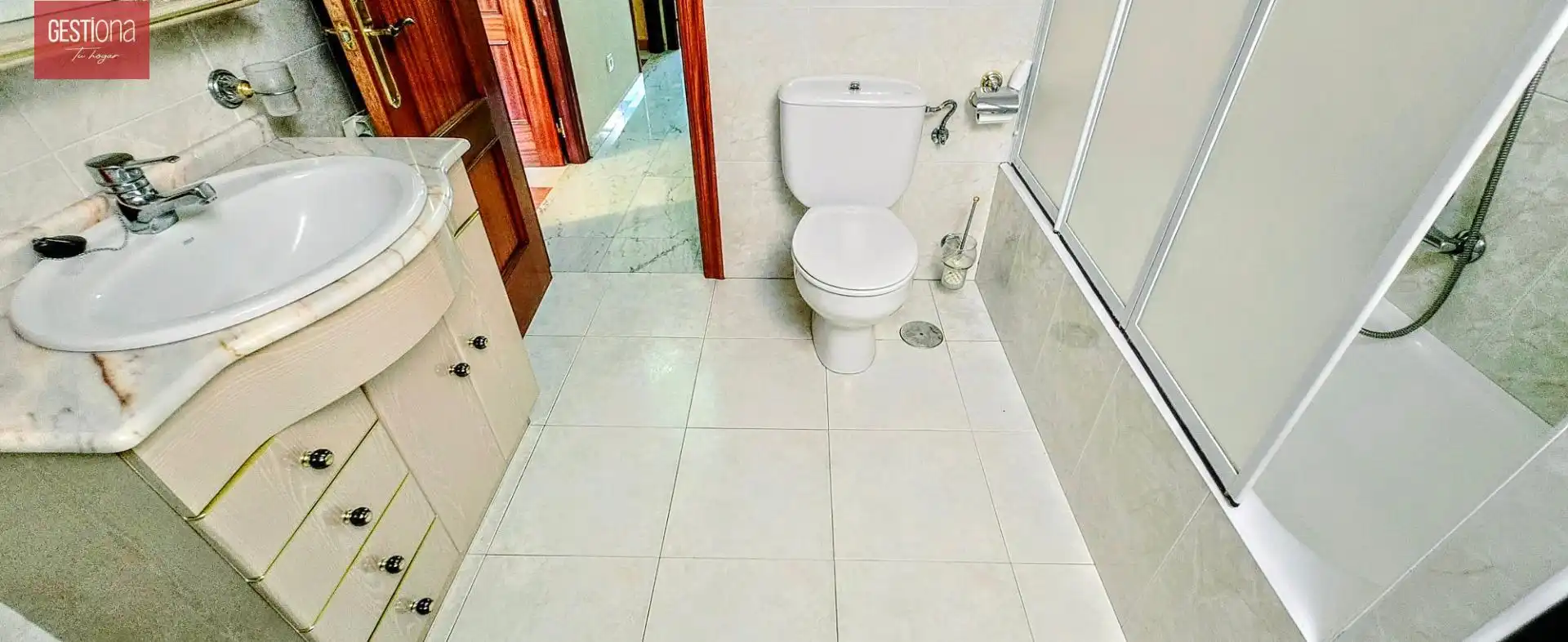 Bathroom of Ground floor for sale in Noja  with Heating, Terrace and Furnished