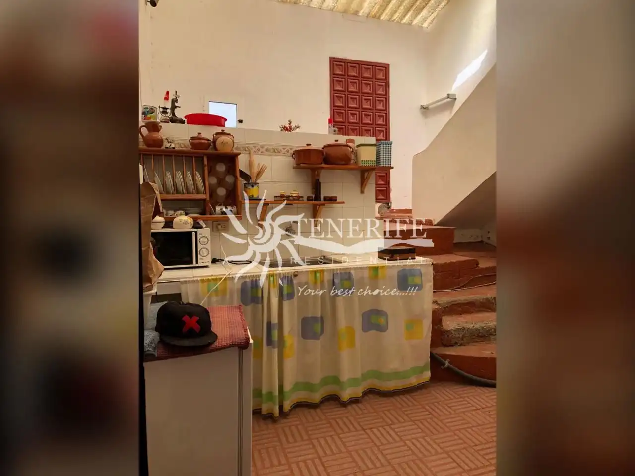 Cocina de Finca rústica en venta en Guía de Isora con Jardín privado, Trastero y Amueblado