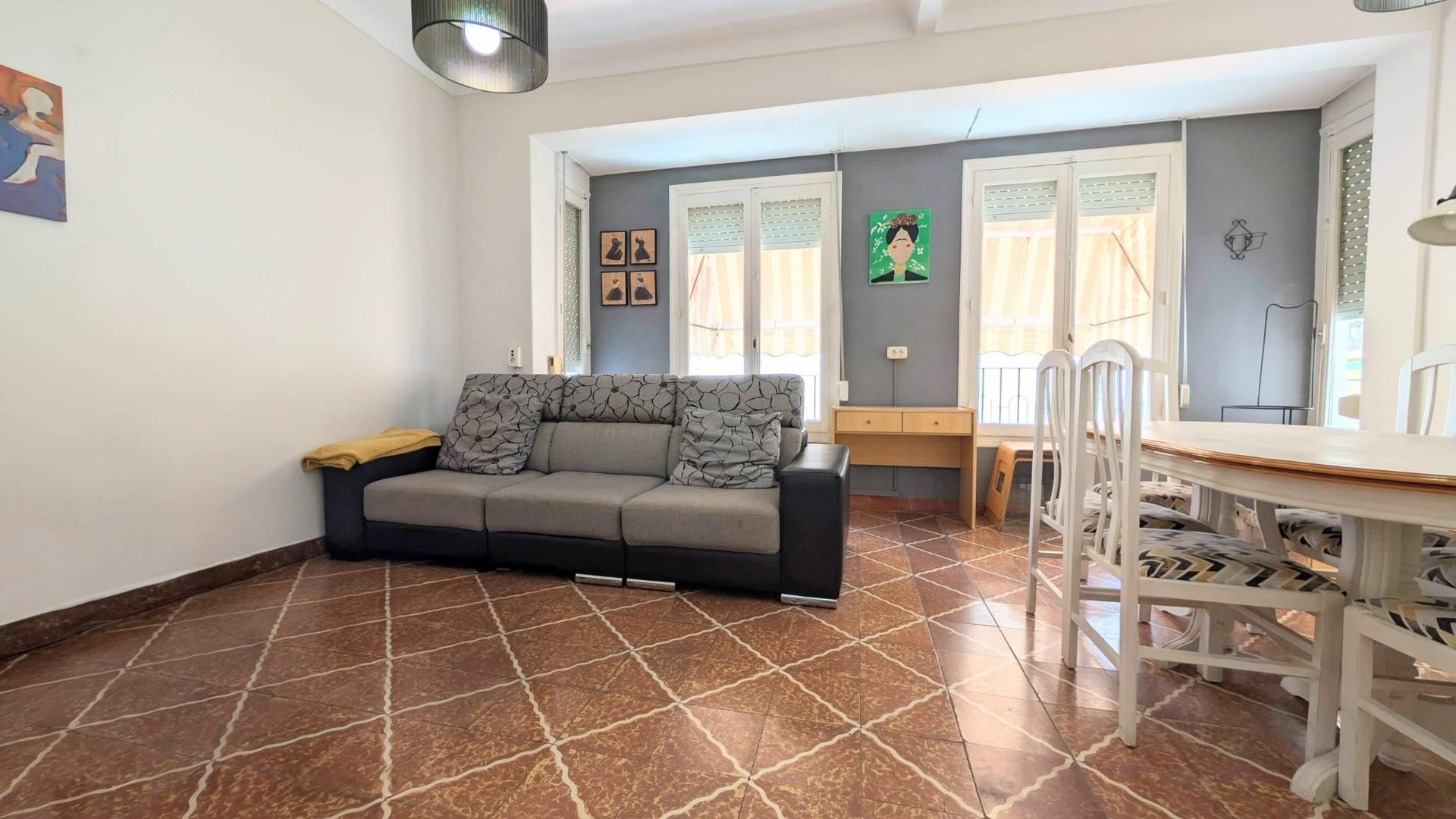 Living room of Flat for sale in Elche / Elx  with Air Conditioner and Balcony