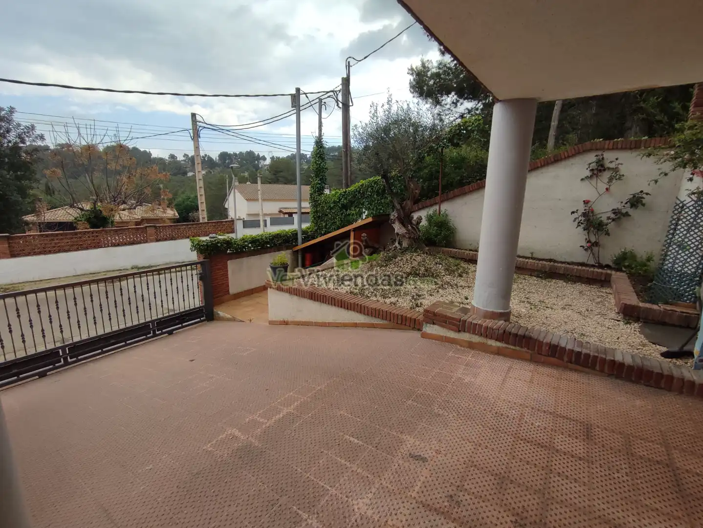 Terrassa de Casa o xalet en venda en Cervelló amb Calefacció, Jardí privat i Terrassa