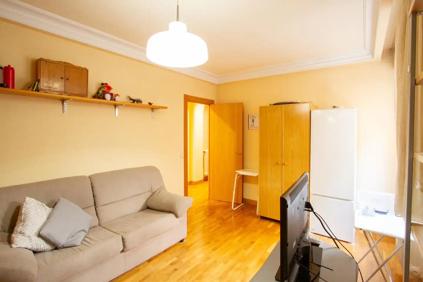 Wohnzimmer von Maisonette zum Verkauf in Villava / Atarrabia mit Klimaanlage, Heizung und Terrasse