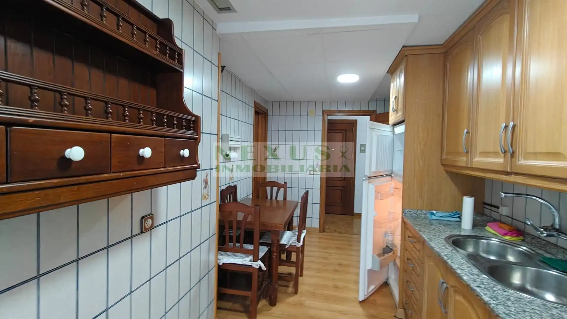 Cuina de Apartament de lloguer en Cáceres amb Aire condicionat, Calefacció i Terrassa