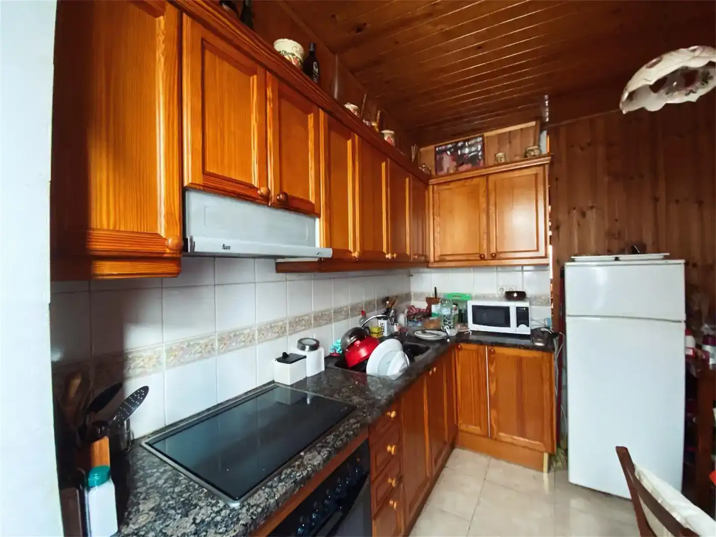 Cocina de Casa adosada en venta en Esterri d'Àneu con Parquet