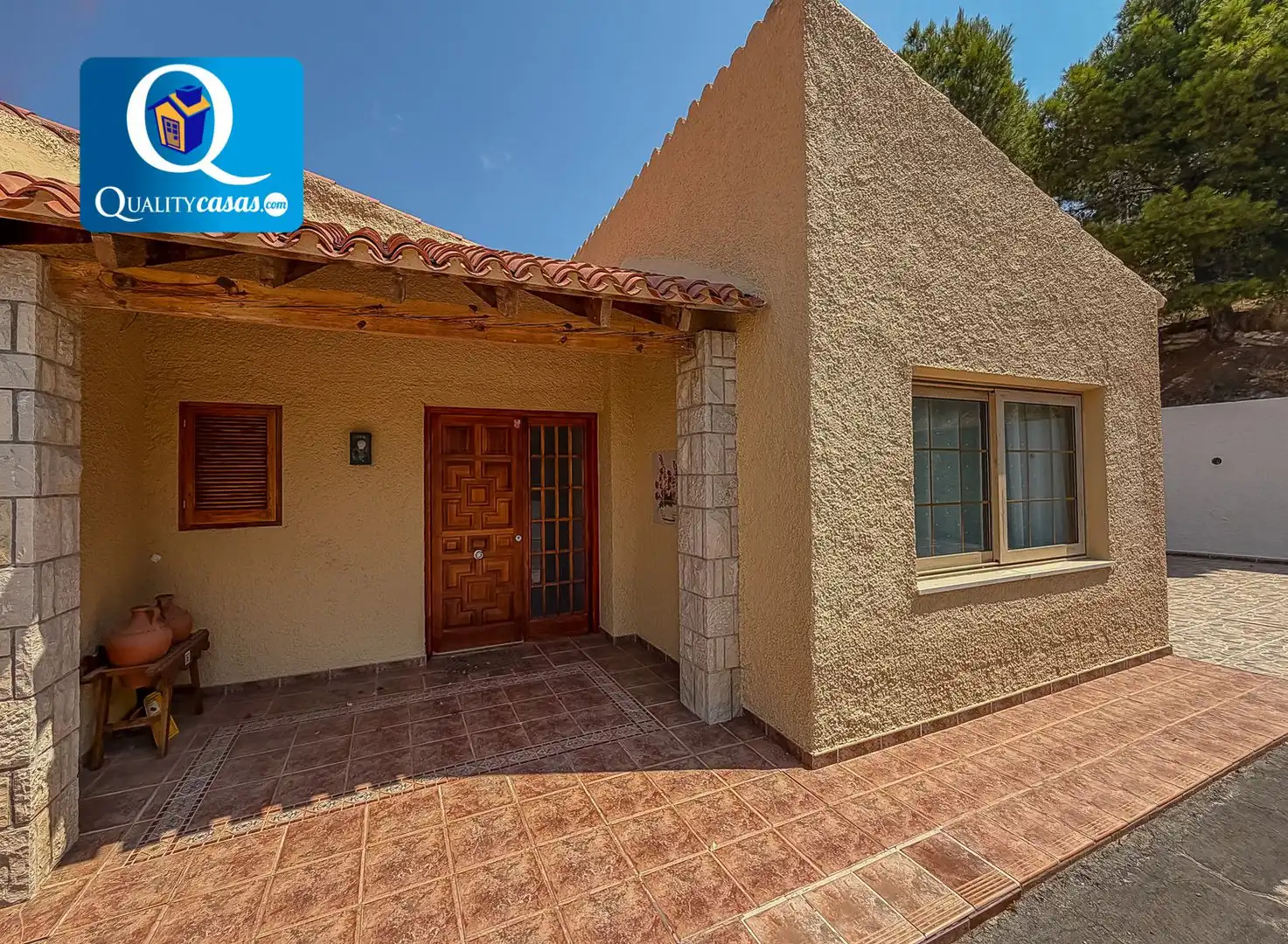 Vista exterior de Casa o chalet en venta en Mutxamel con Aire acondicionado, Calefacción y Terraza