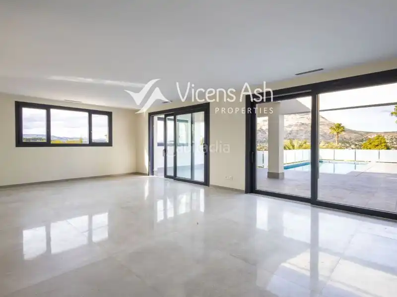 Living room of Houses for sale in Jávea / Xàbia  with Air Conditioner and Swimming Pool
